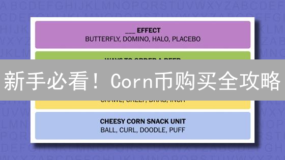 新手必看！Corn币购买全攻略：安全、高效指南！