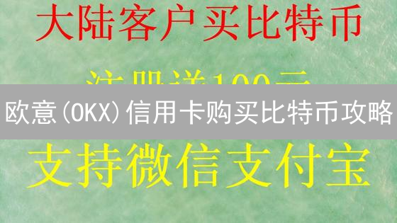 欧意(OKX)信用卡购买比特币攻略：风险与替代方案全解析【2024最新】