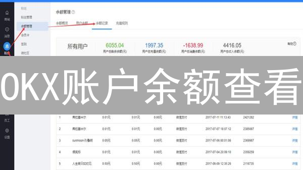 OKX账户余额查看：Web与App全方位指南