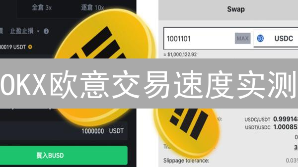OKX欧意交易速度实测：快如闪电？还是慢如蜗牛？